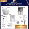 Combo Thiết bị vệ sinh TT124