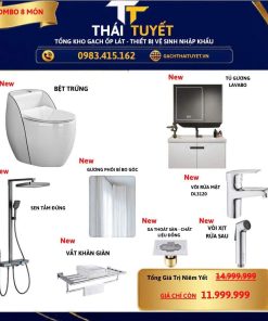 Combo Thiết bị vệ sinh TT124