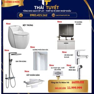 Combo Thiết bị vệ sinh TT124