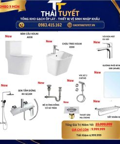 Combo Thiết bị vệ sinh TT125