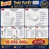 Combo Thiết bị vệ sinh TT128