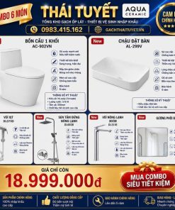 Combo Thiết bị vệ sinh TT128