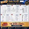 Combo Thiết bị vệ sinh TT130