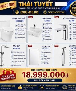 Combo Thiết bị vệ sinh TT130