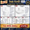 Combo Thiết bị vệ sinh TT131