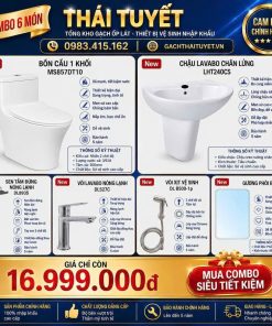 Combo Thiết bị vệ sinh TT132