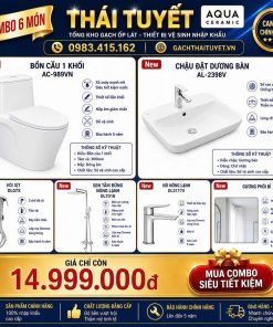 Combo Thiết bị vệ sinh TT134
