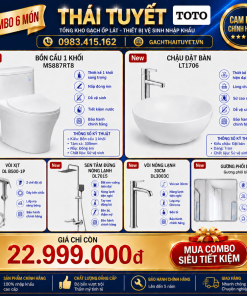 Combo Thiết bị vệ sinh TT135