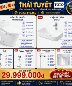 Combo Thiết bị vệ sinh TT137