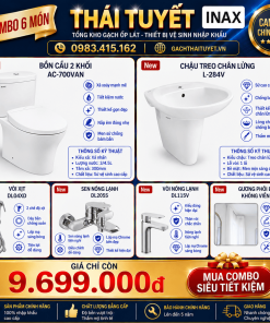 Combo Thiết bị vệ sinh TT138