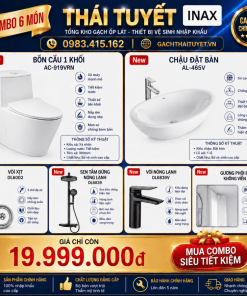 Combo Thiết bị vệ sinh TT139