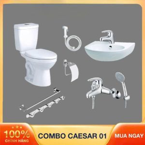 Combo thiết bị vệ sinh Caesar số 1