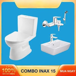 Combo thiết bị vệ sinh Inax 15