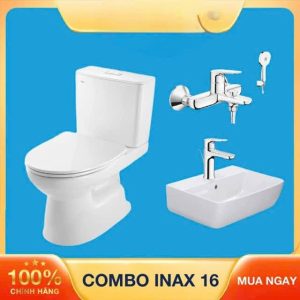 Combo thiết bị vệ sinh Inax 16
