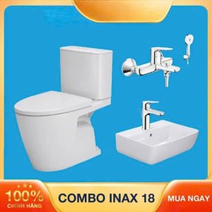 Combo thiết bị vệ sinh Inax 18