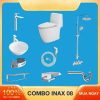 Combo thiết bị vệ sinh Inax + Belli số 8
