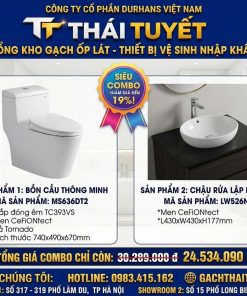 Combo thiết bị vệ sinh TOTO 01