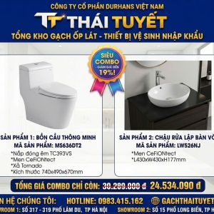 Combo thiết bị vệ sinh TOTO 01