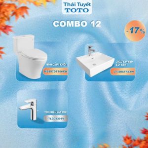 Combo thiết bị vệ sinh TOTO 12