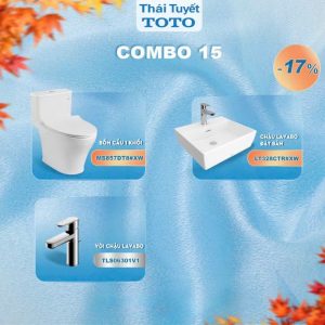 Combo thiết bị vệ sinh TOTO 15