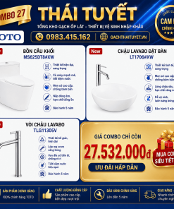 Combo thiết bị vệ sinh TOTO 27