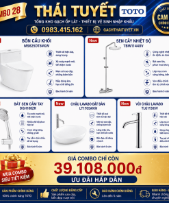 Combo thiết bị vệ sinh TOTO 28
