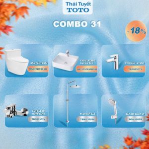 Combo thiết bị vệ sinh TOTO 31