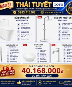 Combo thiết bị vệ sinh TOTO 32
