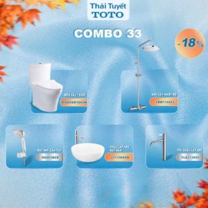 Combo thiết bị vệ sinh TOTO 33