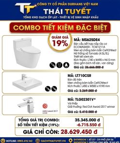 Combo thiết bị vệ sinh TOTO 34