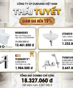 Combo thiết bị vệ sinh TOTO 35