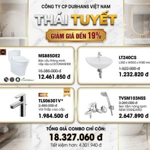 Combo thiết bị vệ sinh TOTO 35