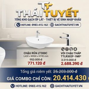 Combo thiết bị vệ sinh TOTO 36