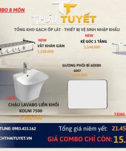 Combo thiết bị vệ sinh TT03