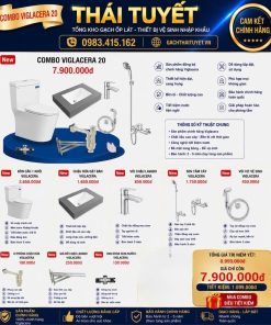 Combo thiết bị vệ sinh Viglacera số 20