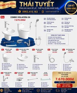 Combo thiết bị vệ sinh Viglacera số 4