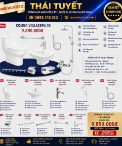 Combo thiết bị vệ sinh Viglacera số 5