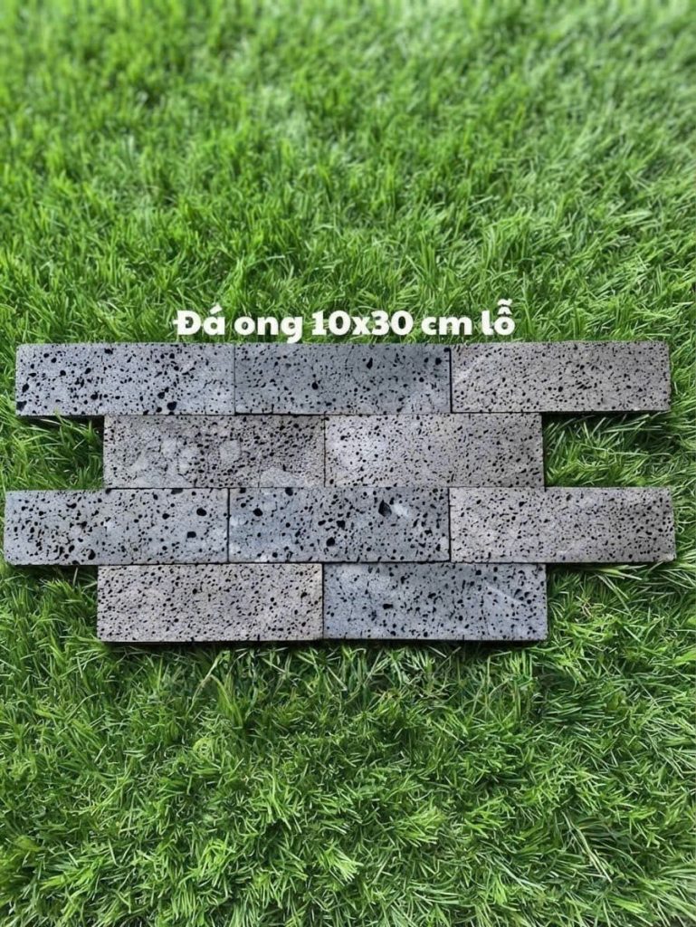 Đá ong 10x30 cm lỗ