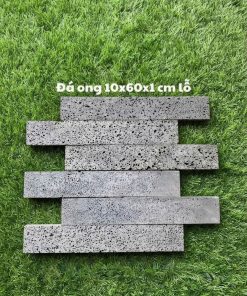 Đá ong 10x60x1 cm lỗ