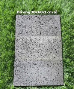 Đá ong 30x60x1 cm lỗ