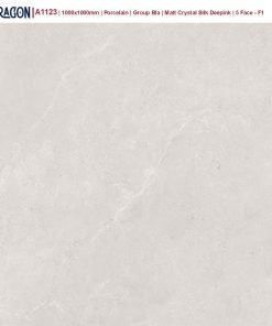 Gạch 100x100 AROGON Mã A1123 Men Matt CRYSTAL SILK DEPPINK