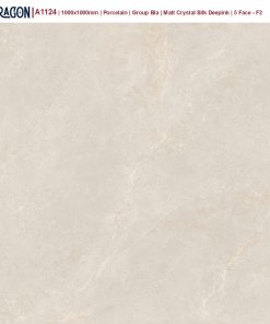 Gạch 100x100 AROGON Mã A1124 Men Matt CRYSTAL SILK DEPPINK