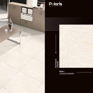 Gạch 100x100 ASI mã PETRECIA CREMA Men Bóng Hai Da