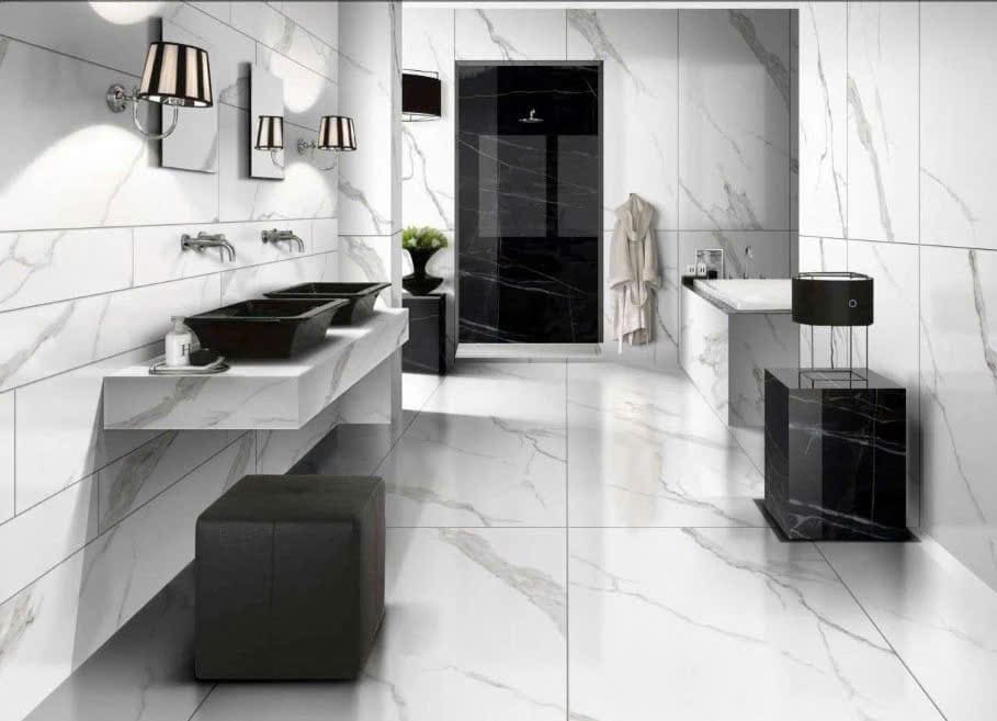 Gạch 100x100 ASI mã STATUARIO WOLKAS Men Bóng