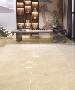 Gạch 100x100 Ấn Độ Novocera mã CLAROS CREMA Men Bóng