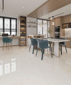 Gạch 100x100 Ấn Độ Novocera mã ONYX GOLD Men Bóng Onyx
