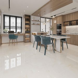 Gạch 100x100 Ấn Độ Novocera mã ONYX GOLD Men Bóng Onyx