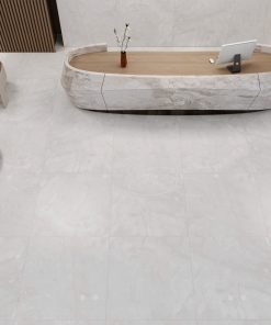 Gạch 100x100 Ấn Độ Novocera mã ONYX WHITE Men Matt Babysatin