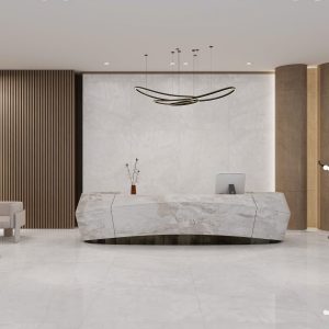 Gạch 100x100 Ấn Độ Novocera mã ONYX WHITE Men Matt Babysatin