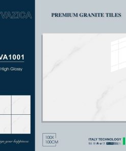 Gạch 100x100 VAZICA mã VA1001 Men Siêu Bóng